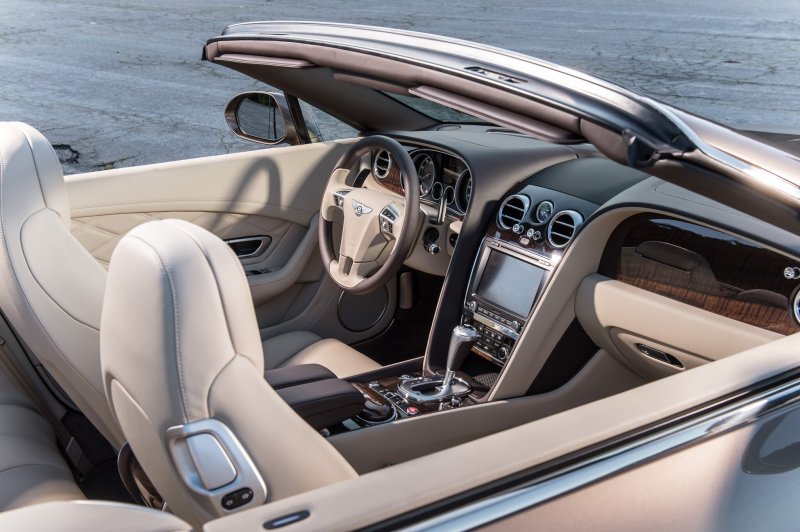 Bentley Continental gt 2014 салон