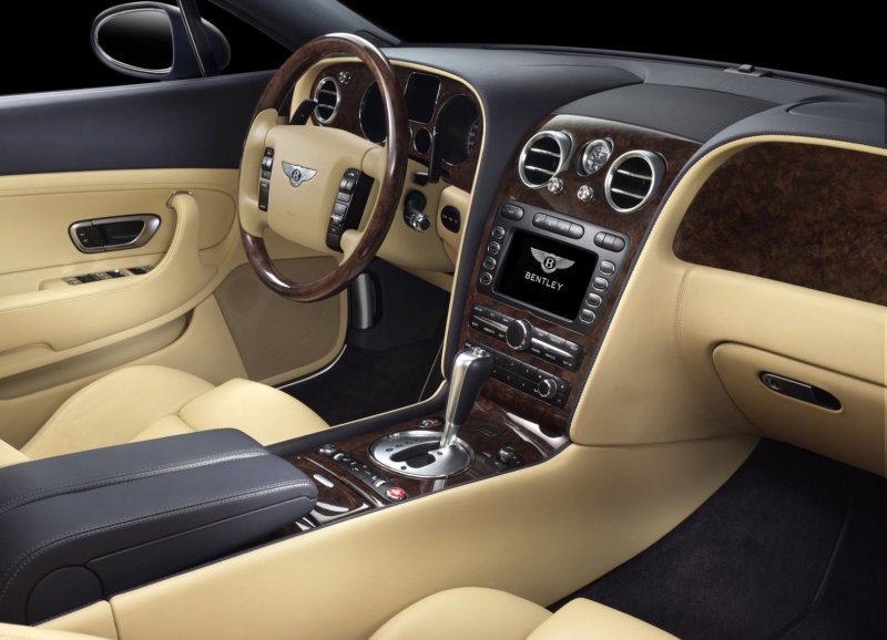 Bentley Continental gt салон