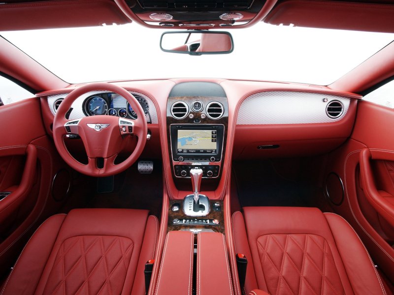 Бентли Континенталь gt 2010 салон