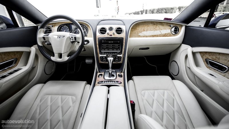 Bentley Continental gt салон
