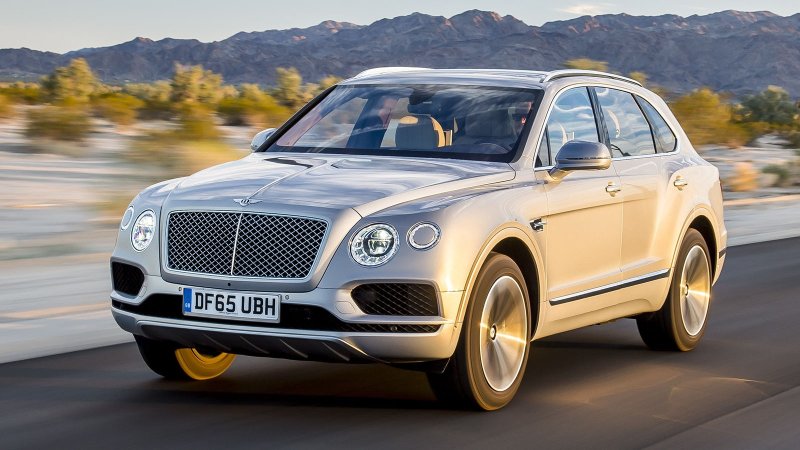 Bentley кроссовер Bentayga