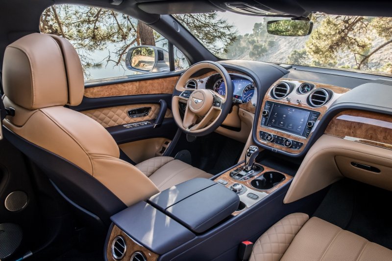 Bentley Bentayga 2020 салон