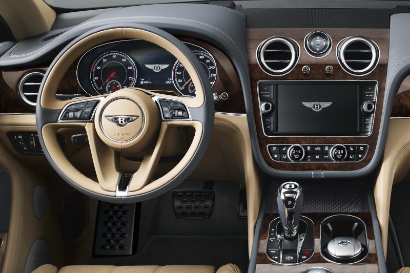 Bentley Bentayga 1 2015 салон