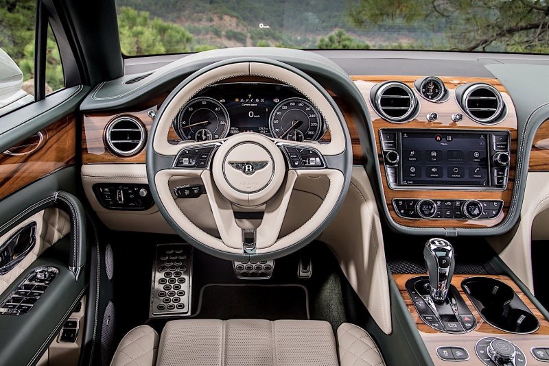 Bentley Bentayga 2020 салон