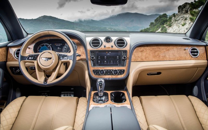 Bentley Bentayga 2019 салон