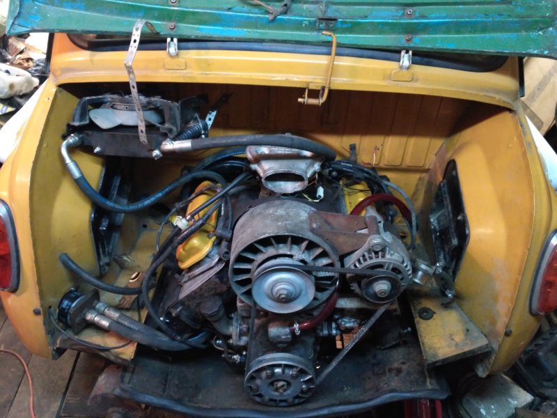 ЗАЗ 965 двигатель с КПП