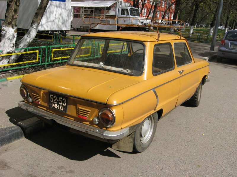 ЗАЗ 968 на советских номерах