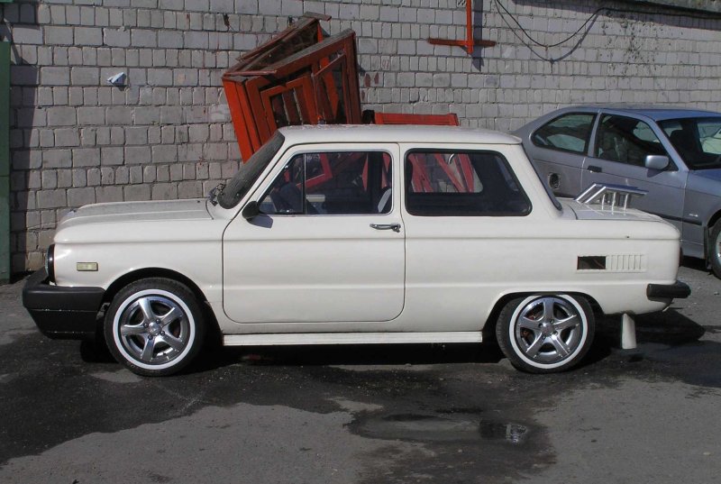 ZAZ 968 белый Tuning