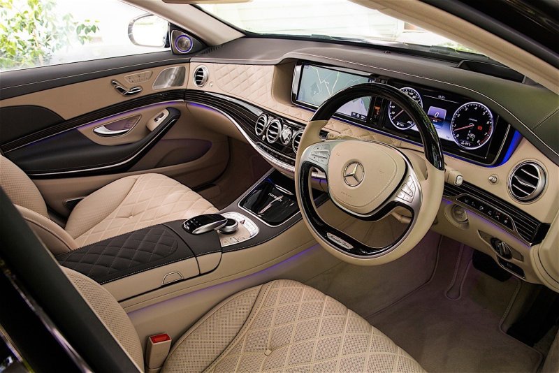 Mercedes Benz Maybach s600 салон