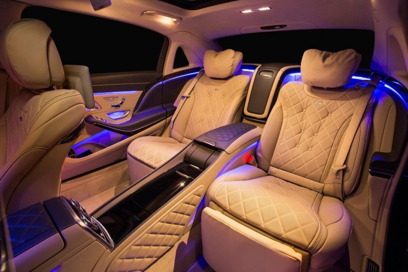 Mercedes Maybach s600 салон