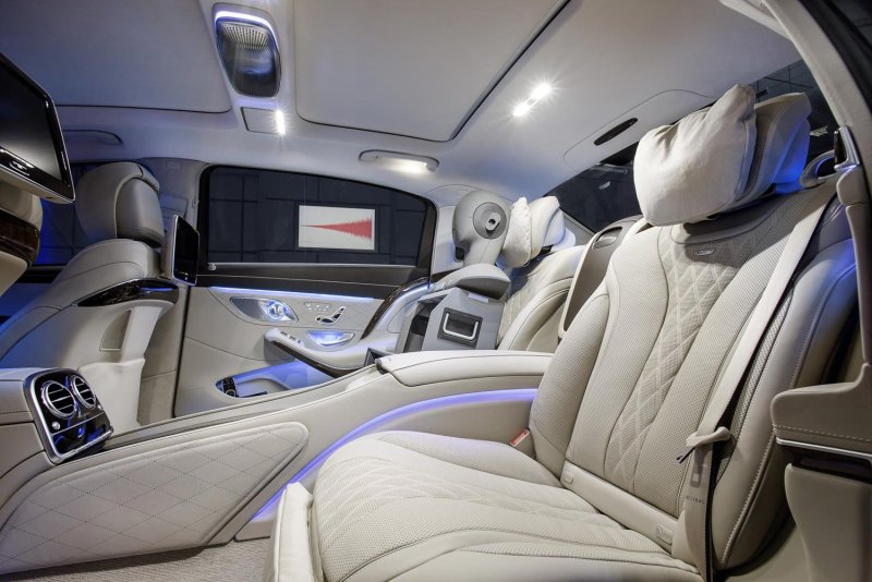 Мерседес Бенц Майбах s600 салон