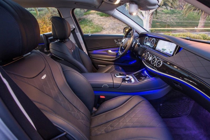 Mercedes Maybach s600 салон