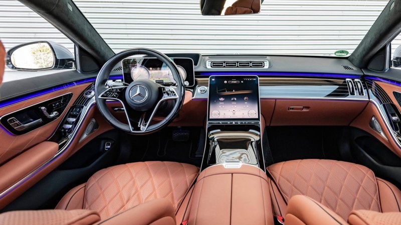 Mercedes Benz s class w223 интерьер
