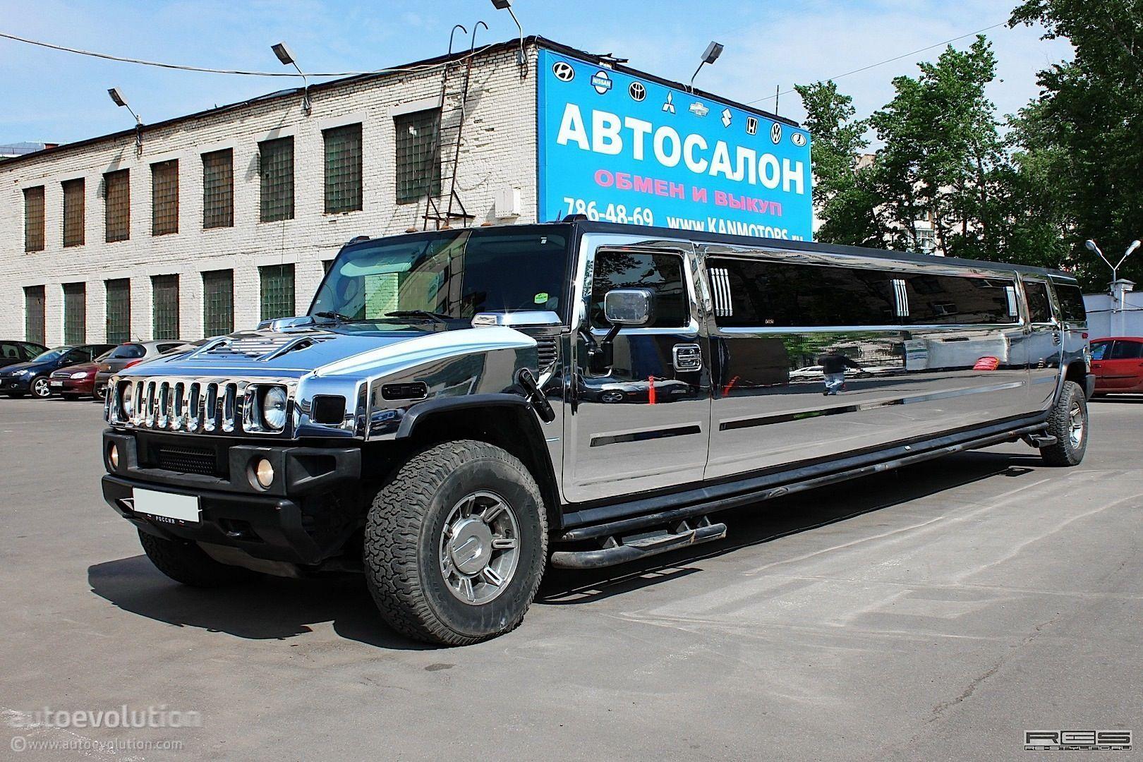 Hummer / Хаммер белый двухэтажный - заказать лимузин