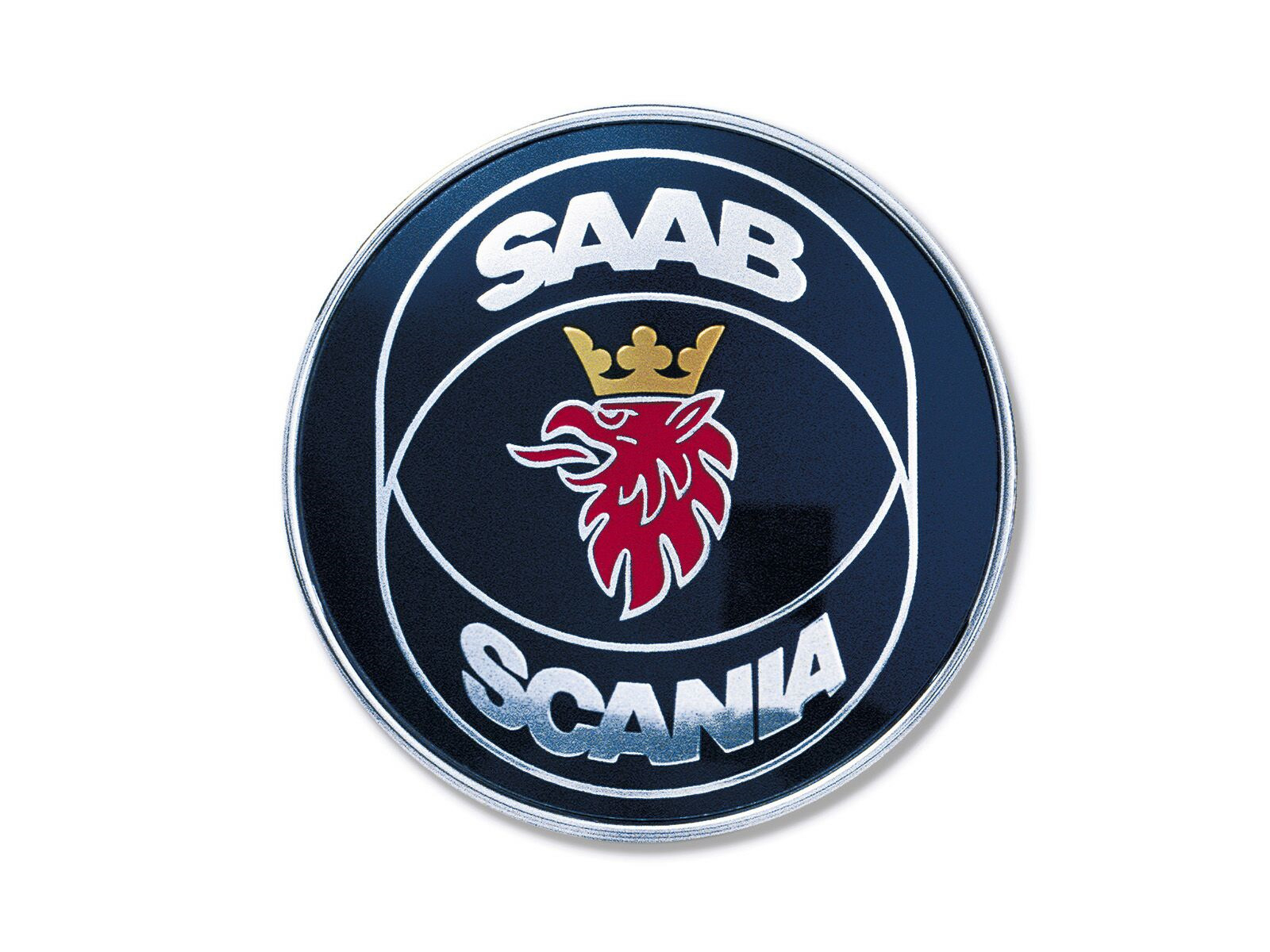 Saab машина значок