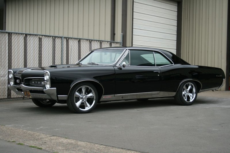 Pontiac GTO 1967 чёрный