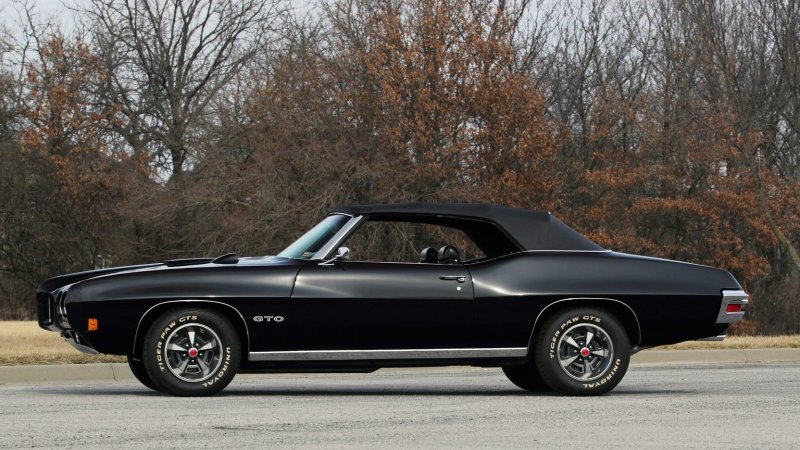Pontiac GTO 1970 черный
