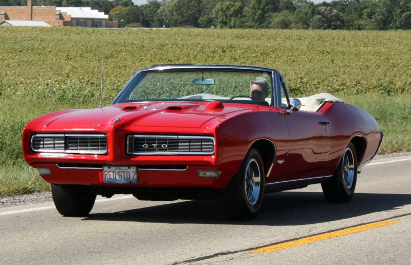 Понтиак GTO 1969 кабриолет