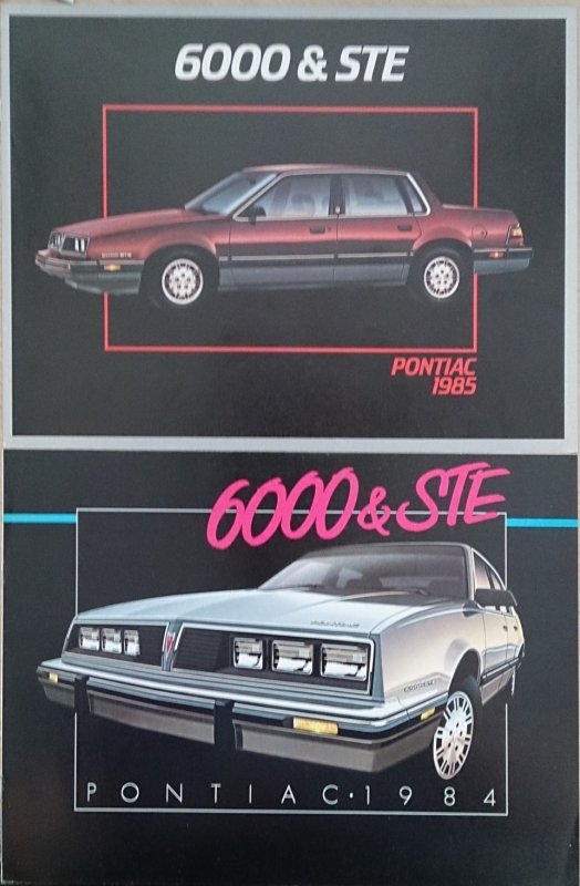 1982 Pontiac 6000 Brochure
