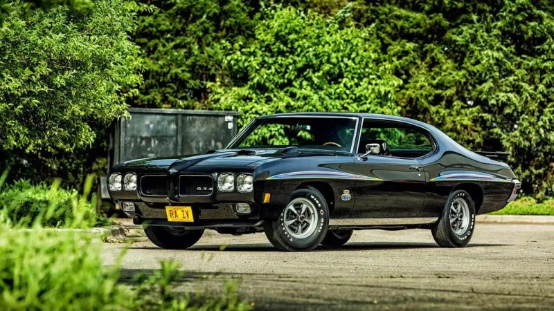 Pontiac GTO 1970 Black