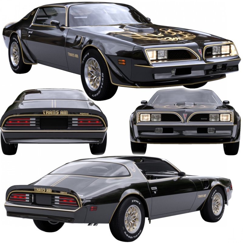 Модель Pontiac Firebird 3