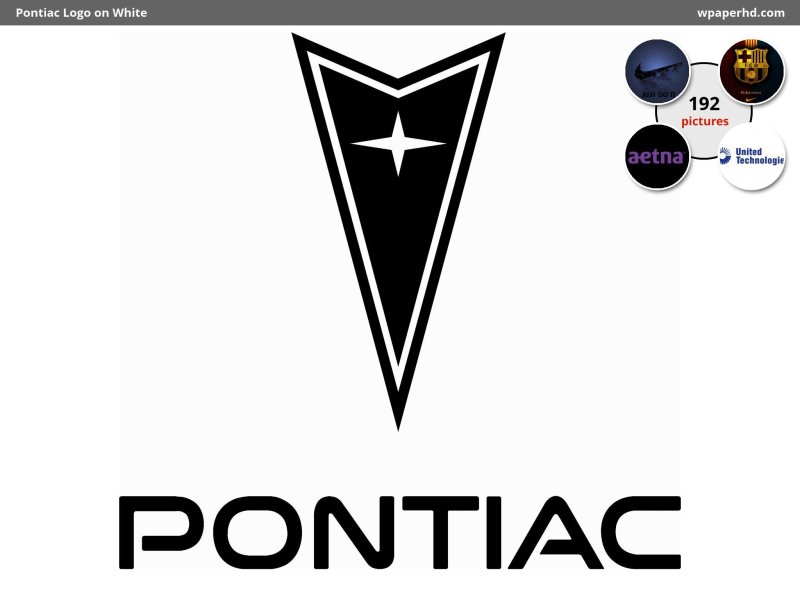 Pontiac логотип Эволюция