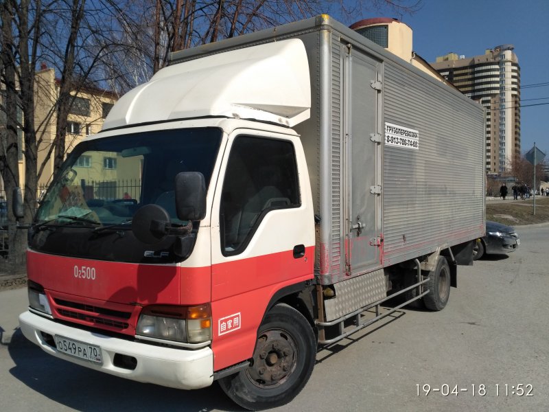 Фургон Исузу 3 тонны