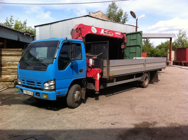Манипулятор 3 тонн Isuzu nqr75