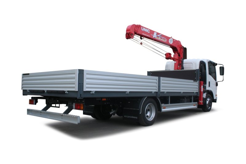 Isuzu Elf 7.5 с КМУ