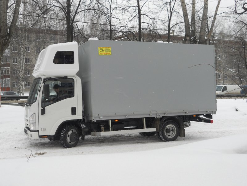 Isuzu nqr75 спальник
