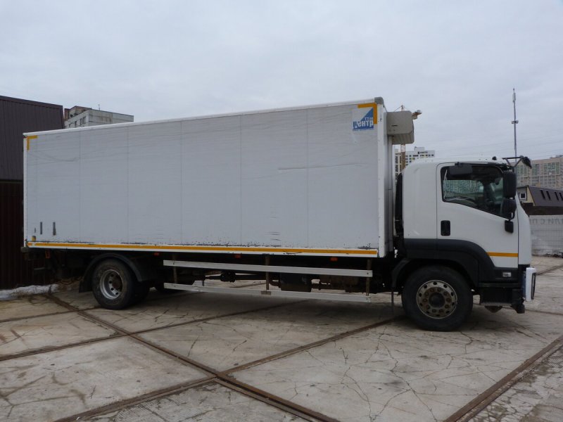 Isuzu fvr34 рефрижератор задний отбойник купить