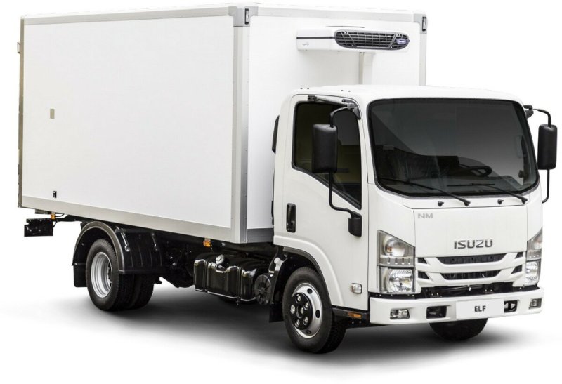 Isuzu nmr85h изотермический фургон