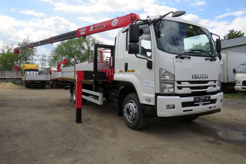Isuzu fvr34 с КМУ unic