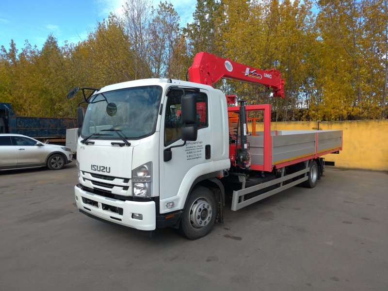 Манипулятор Isuzu NPR 75 C КМУ Fassi 65