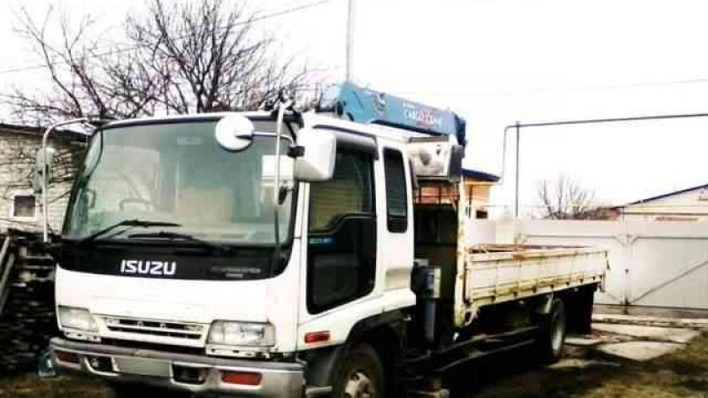 Исузу форвард 5 тонн манипулятор