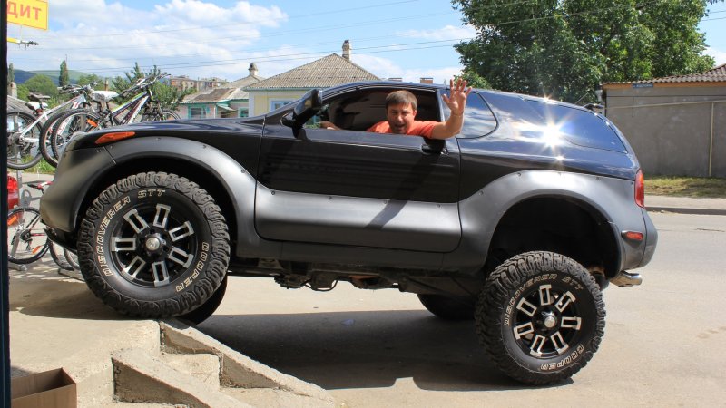 Isuzu VEHICROSS вывешивание