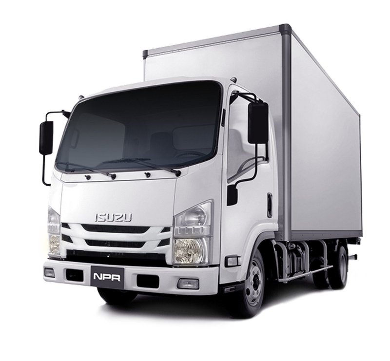 Изотермический фургон Isuzu npr75lk