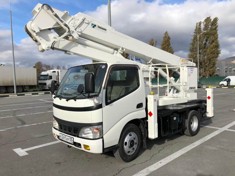 Автовышка Isuzu 18 метров телескопическая