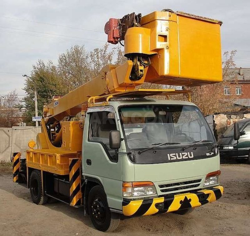 Автовышка Isuzu 22 метра - телескопическая