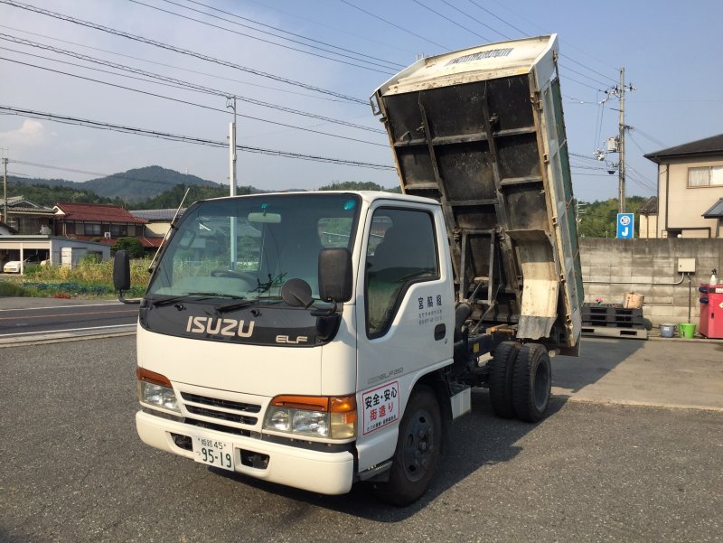 Isuzu Elf 4wd самосвал