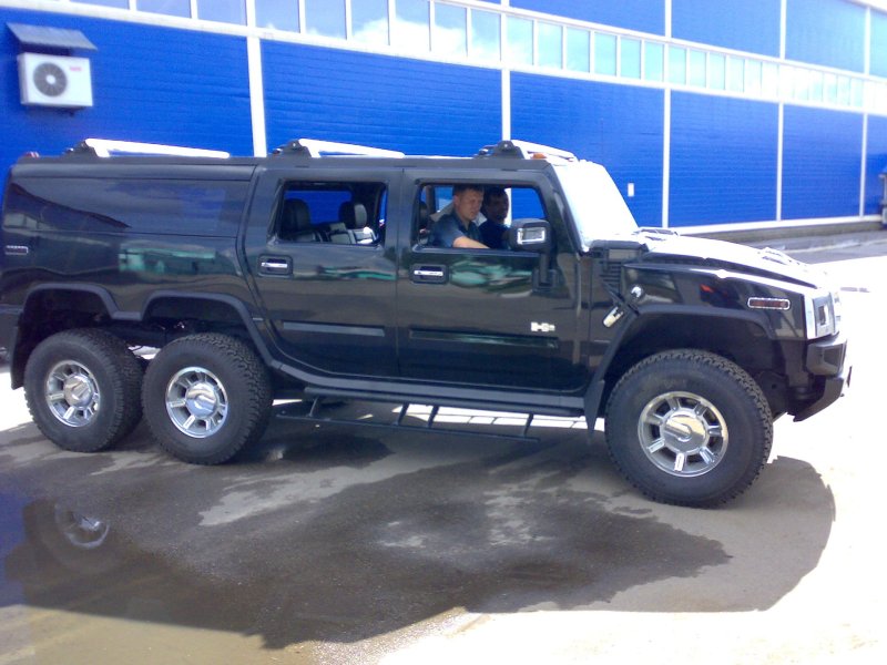 Hummer h2 2006 6 колесный
