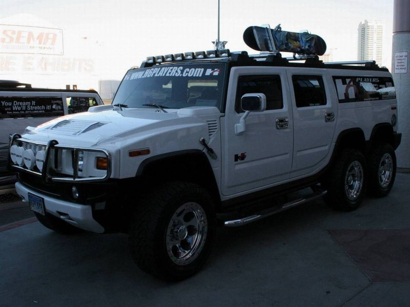 Hummer h6 шестиколесный