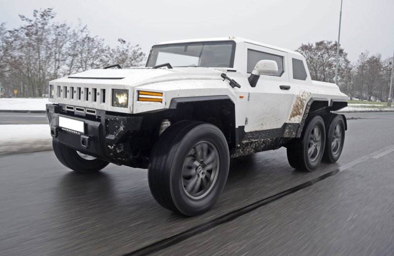 Джип Хаммер 6x6