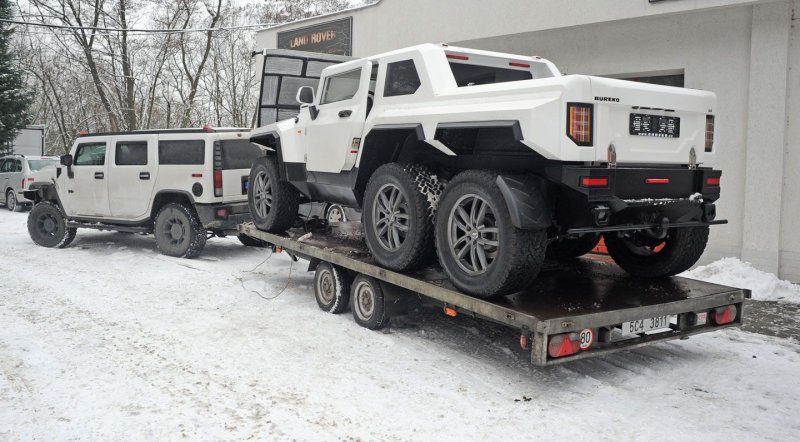 Хаммер h2 6x6