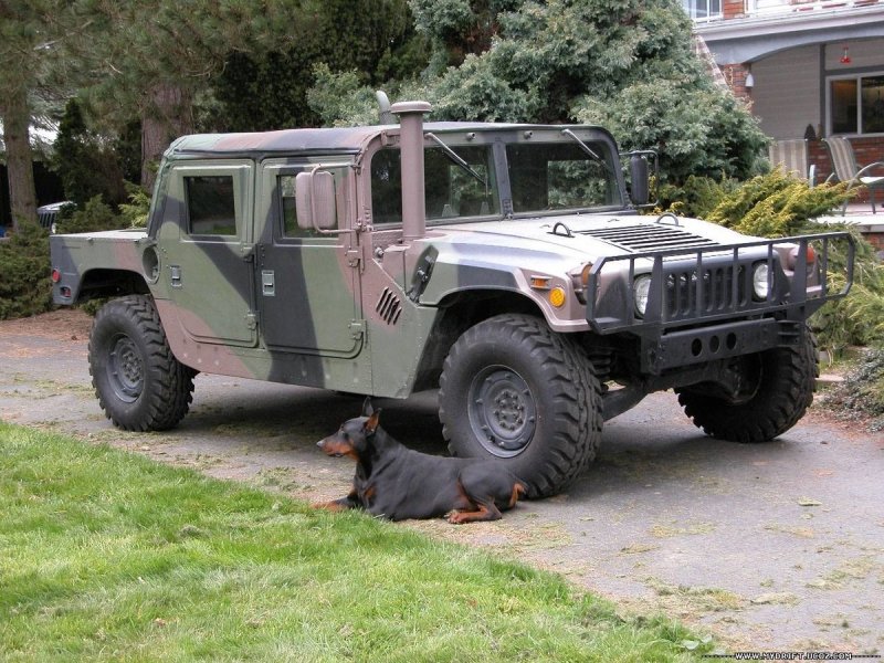 Хаммер h1 военный