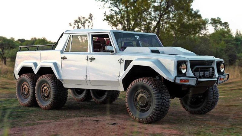 Lamborghini lm002 6x6