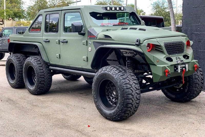 Jeep Wrangler Rubicon 6x6