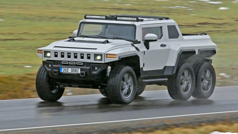 Джип Хаммер 6x6