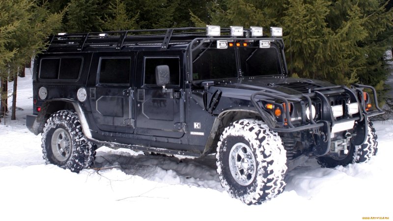 Hummer h1 шестиколесный