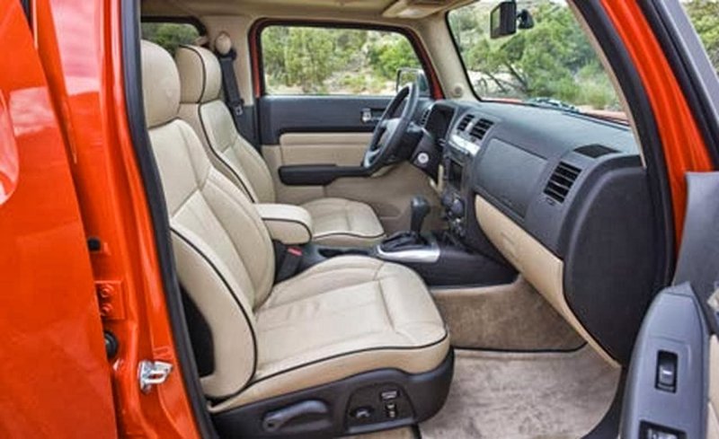 Hummer h3 интерьер